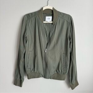 Old Navy Bomber Jacket Sage Green Small